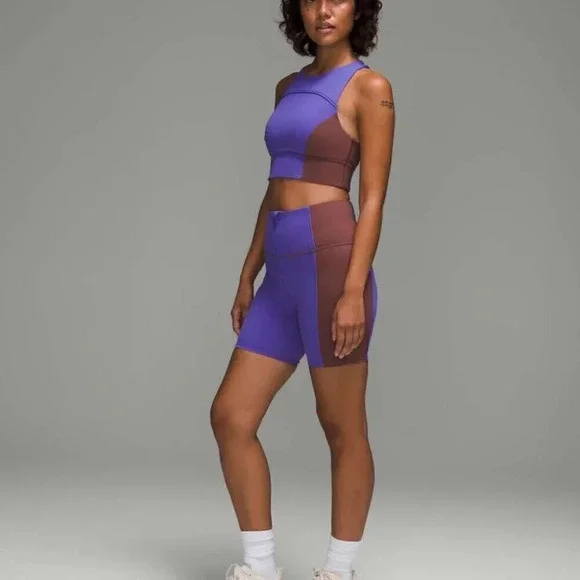 Lululemon Hike to Swim Short 6" Charged Indigo / Dark Oxide / 4 NWT - Picture 9 of 12